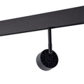LED circular luminaire for magnetic track 48V - Ø7cm - 6W - CRI90 - UGR18 - OSRAM 3
