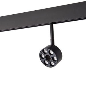 Luminaria circular LED para carril magnético 48V - Ø7cm - 6W - CRI90 - UGR18 - OSRAM - Barcelona Led-
