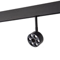 LED circular luminaire for magnetic track 48V - Ø7cm - 6W - CRI90 - UGR18 - OSRAM 4