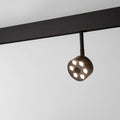 LED circular luminaire for magnetic track 48V - Ø7cm - 6W - CRI90 - UGR18 - OSRAM 5