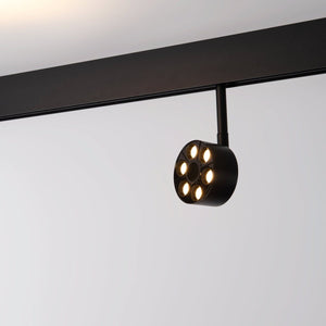 Luminaria circular LED para carril magnético 48V - Ø7cm - 6W - CRI90 - UGR18 - OSRAM - Barcelona Led-