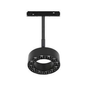 Luminaria circular LED para carril magnético 48V - Ø11,5cm - 12W - CRI90 - UGR18 - OSRAM (7)