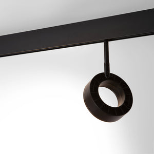 Luminaria circular LED para carril magnético 48V - Ø11,5cm - 12W - CRI90 - UGR18 - OSRAM (13)