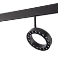 Circular LED luminaire for magnetic track 48V - Ø16cm - 18W - CRI90 - UGR18 - OSRAM 3