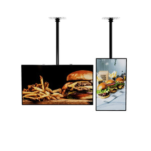 Pantalla LCD 32" - 500 nits - FULL HD – Menús y Señalización Digital - Soporte de techo - Barcelona Led-Signage