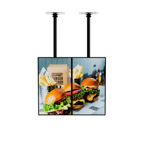 Pantalla LCD 32" - 500 nits - FULL HD – Menús y Señalización Digital - Soporte de techo (8)