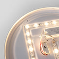 Plafón de techo LED CCT - 24W - Efecto lateral - Color madera Ø40cm 4