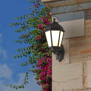 Aplique de pared tipo farol FUMAGALLI "BISSO/SABA" - E27 - IP55 - Barcelona Led-Decoración