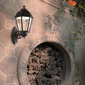 Aplique de pared tipo farol FUMAGALLI "BISSO/SABA" - E27 - IP55 - Barcelona Led-Decoración