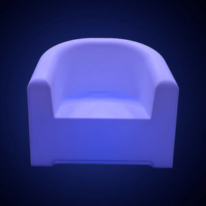 Sillón luminoso LED RGBW - 16W - Recargable - Barcelona Led-Mobiliario