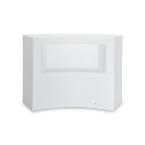 Barra de bar LED RGBW - 2 x 5W - Recargable - Diseño curvo - Barcelona Led-Mobiliario