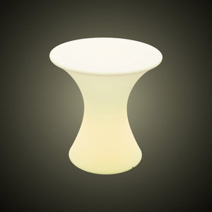 Mesa luminosa LED RGBW - 58 x Ø60 cm - 12W - Recargable - Barcelona Led-Mobiliario