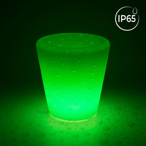 Cubitera LED RGBW - 6W - 29 x Ø 28cm - Recargable (10)