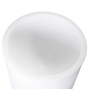 Macetero cilíndrico LED RGBW - 5W - 40 x Ø 40cm - Recargable - Barcelona Led-Mobiliario