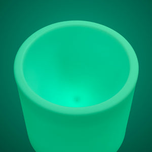 Macetero cilíndrico LED RGBW - 5W - 40 x Ø 40cm - Recargable (9)