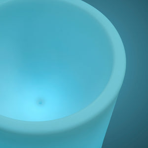 Macetero cilíndrico LED RGBW - 5W - 40 x Ø 40cm - Recargable (11)