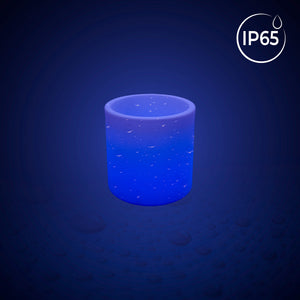 Macetero cilíndrico LED RGBW - 5W - 40 x Ø 40cm - Recargable (13)