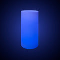 Cylindryczna donica LED RGBW - 5W - 80 x Ø 40 cm - Ładowalna 5