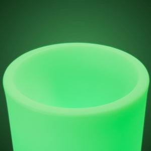 Macetero cilíndrico LED RGBW - 5W - 80 x Ø 40cm - Recargable (6)