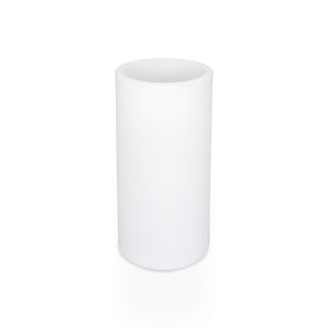 Macetero cilíndrico LED RGBW - 5W - 80 x Ø 40cm - Recargable - Barcelona Led-Mobiliario