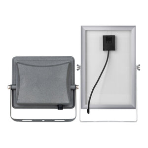 Proyector solar de seguridad 5W - Sensor PIR y mando a distancia - 4000K - IP65 (6)