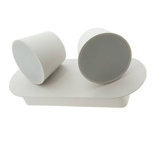 Aplique de pared LED doble "KOP-2" orientable 12W - Barcelona Led-Decoración