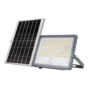 Proyector solar de seguridad 16W - Sensor PIR y mando a distancia - 4000K - IP65 (3)