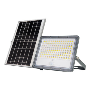 Proyector solar de seguridad 16W - Sensor PIR y mando a distancia - 4000K - IP65 (3)