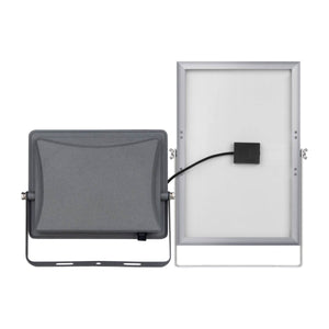 Proyector solar de seguridad 16W - Sensor PIR y mando a distancia - 4000K - IP65 - Barcelona Led-