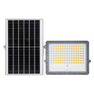 Proyector solar de seguridad 16W - Sensor PIR y mando a distancia - 4000K - IP65 (6)