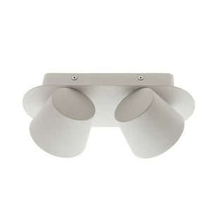Aplique de pared LED doble "KOP-2" orientable 12W - Barcelona Led-Decoración