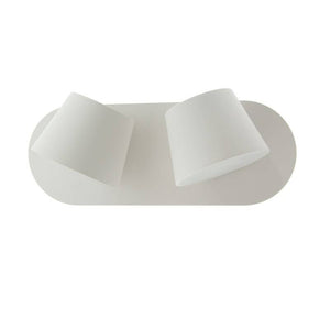 Aplique de pared LED doble "KOP-2" orientable 12W - Barcelona Led-Decoración