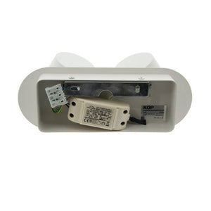 Aplique de pared LED doble "KOP-2" orientable 12W - Barcelona Led-Decoración