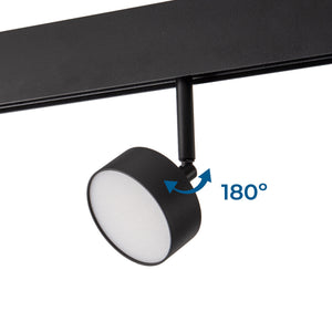 Luminaria circular LED para carril magnético 48V - 9W - Ø7.5cm - CRI90 - Chip OSRAM (5)