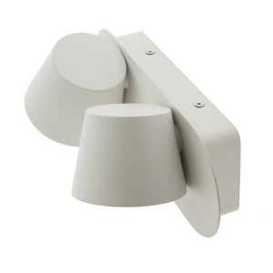 Aplique de pared LED doble "KOP-2" orientable 12W - Barcelona Led-Decoración