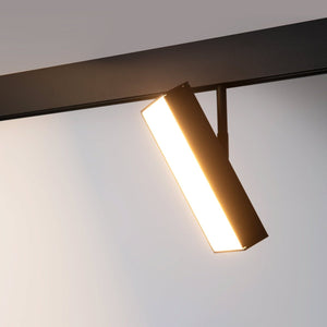 Luminaria cuadrada LED para carril magnético 48V - 18W - CRI90 - OSRAM - Barcelona Led-