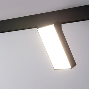 Luminaria cuadrada LED para carril magnético 48V - 18W - CRI90 - OSRAM - Barcelona Led-