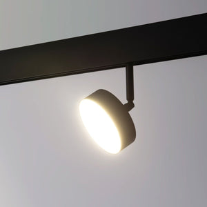 Luminaria circular LED para carril magnético 48V - Ø9.5cm - 12W - CRI90 - OSRAM - Barcelona Led-