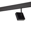 Square LED fixture for magnetic track 48V - 9W - CRI90 - UGR18 - OSRAM 5