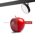 Round LED luminaire for magnetic track 48V - Ø14.2cm - 18W - CRI90 - OSRAM 4