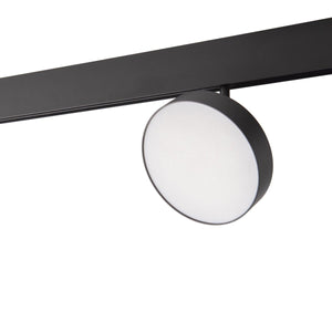 Luminaria circular LED para carril magnético 48V - Ø14.2cm - 18W - CRI90 - OSRAM - Barcelona Led-