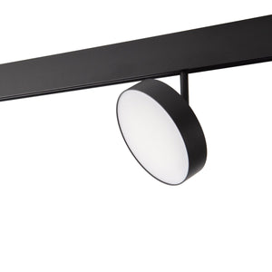 Luminaria circular LED para carril magnético 48V - Ø14.2cm - 18W - CRI90 - OSRAM - Barcelona Led-