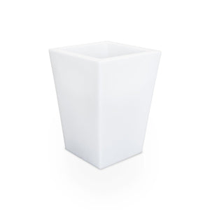 Macetero cuadrado LED RGBW - 12W - Recargable - Mando a distancia - Barcelona Led-Mobiliario
