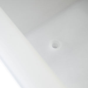 Macetero cuadrado LED RGBW - 12W - Recargable - Mando a distancia (6)