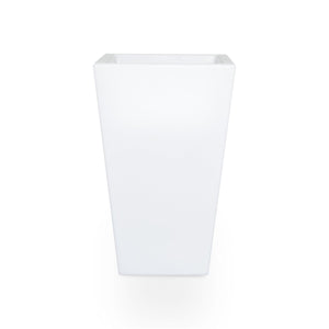 Macetero cuadrado LED RGBW - 24W - Recargable - Mando a distancia - Barcelona Led-Mobiliario