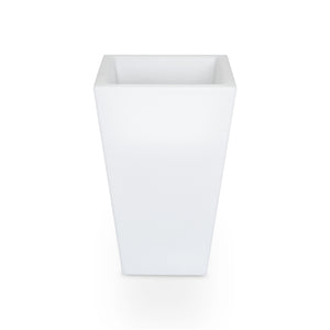 Macetero cuadrado LED RGBW - 24W - Recargable - Mando a distancia (4)