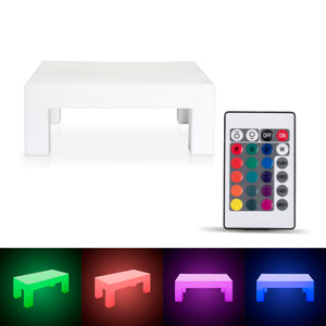 Mesa de centro LED RGBW - 20W - Recargable (13)