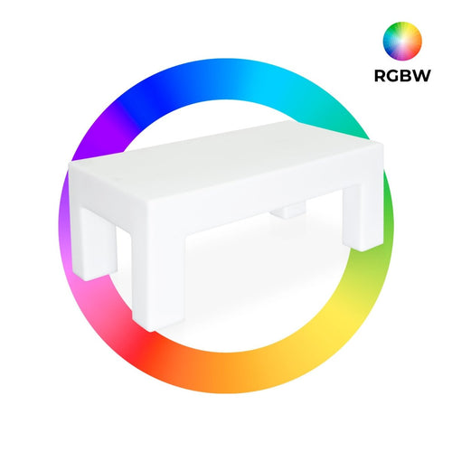 Stół kawowy LED RGBW - 20W - Ładowalny