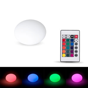 Lámpara de exterior "Stone" - RGBW - 1,2W - Ø32 - Recargable - Barcelona Led-Mobiliario