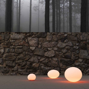 Lámpara de exterior "Stone" - RGBW - 1,2W - Ø32 - Recargable - Barcelona Led-Mobiliario
